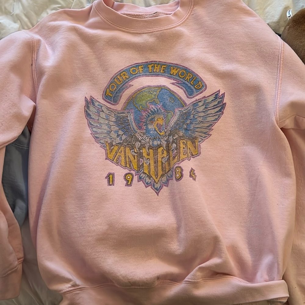 Pink crewneck